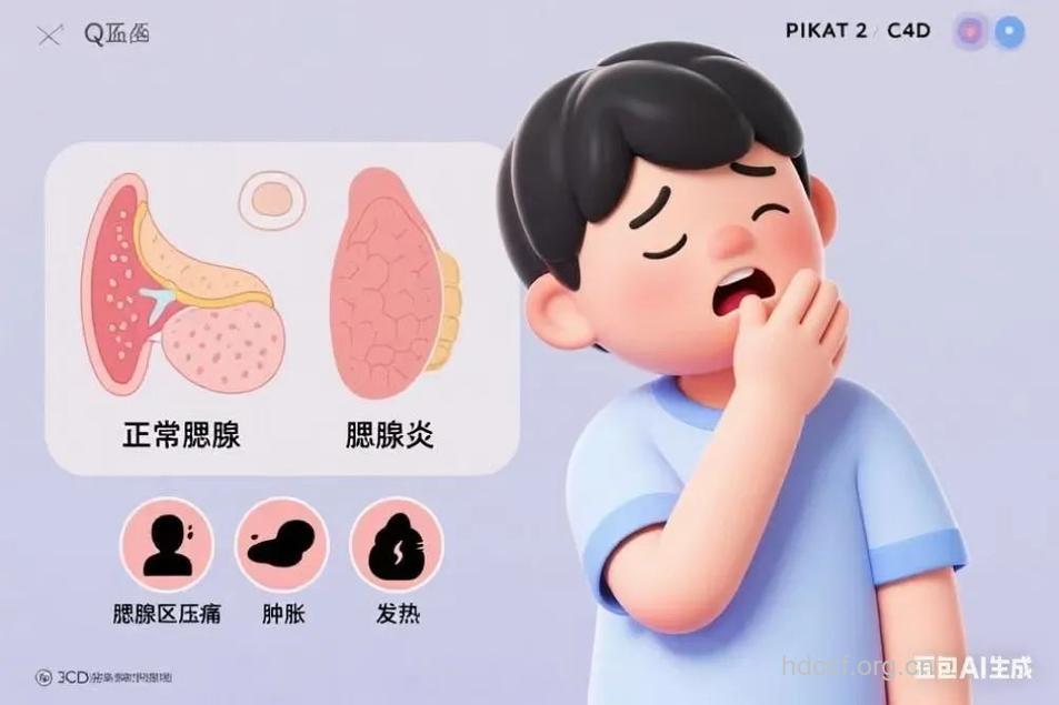 秋季预防小儿流行性腮腺炎