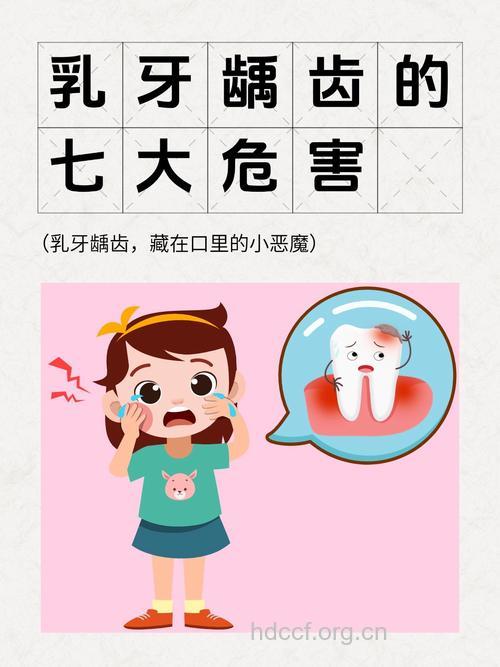 妈咪当心 乳牙龋齿不补危害大