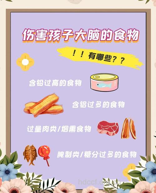 揭晓伤害小孩子大脑的食物