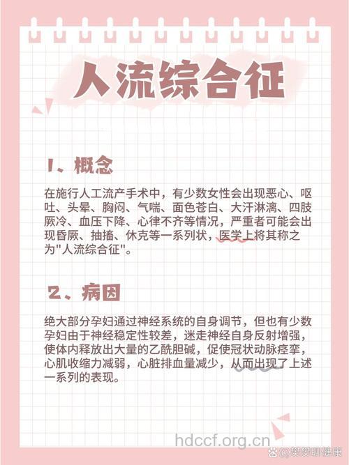 人流综合症是什么