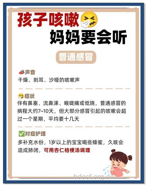 小宝宝咳嗽 家长用心“听”