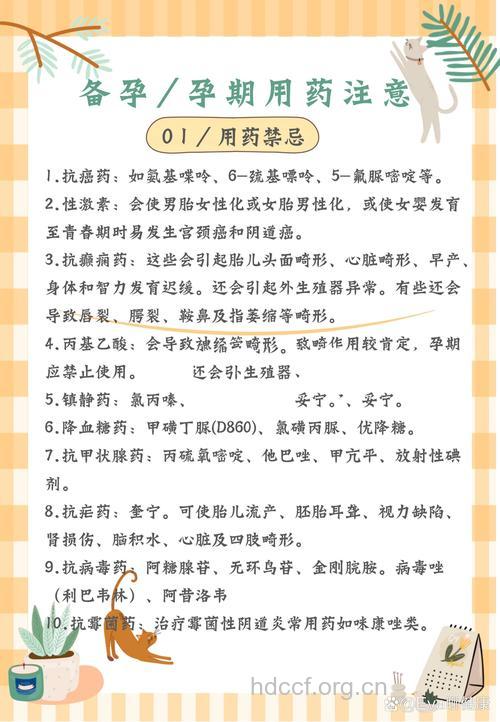 孕前须知 孕前用药需注意7件事