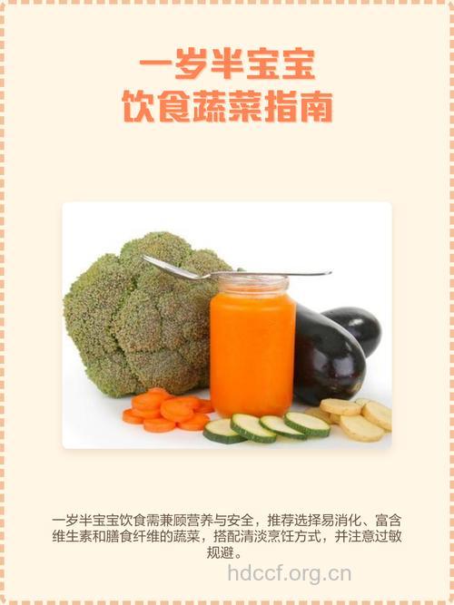 一岁内孩子的蔬菜喂养窍门