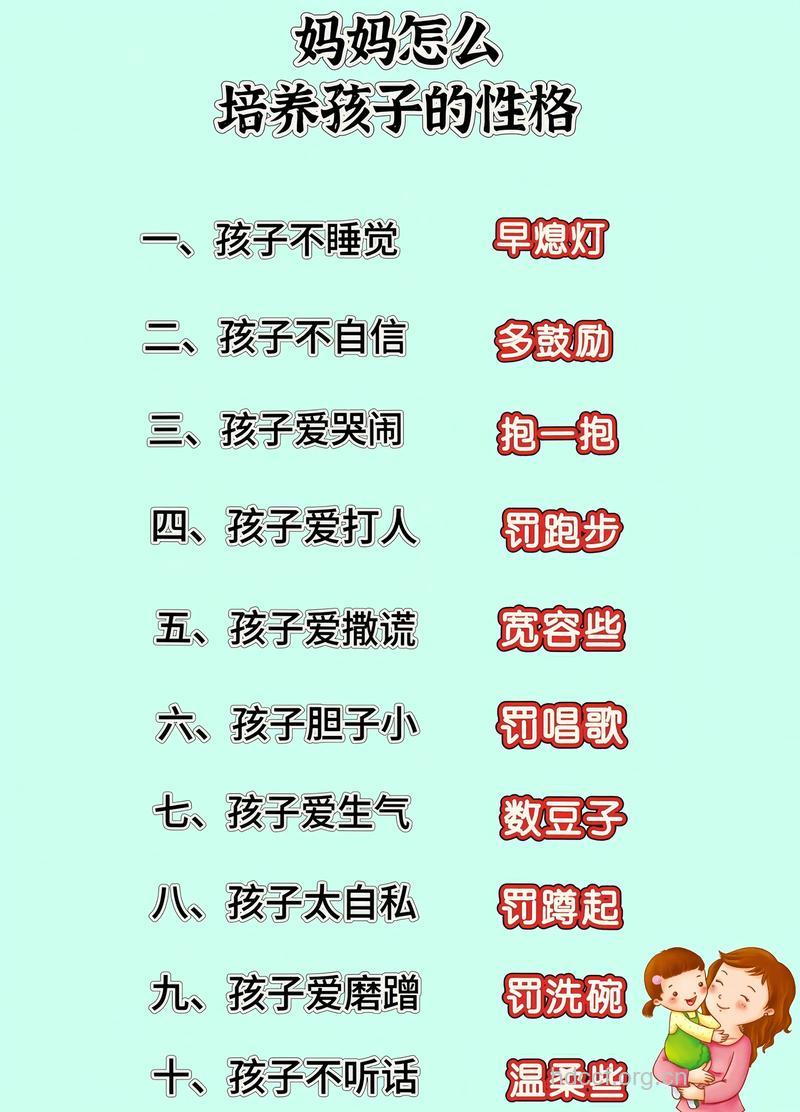 小儿性格如何早知道