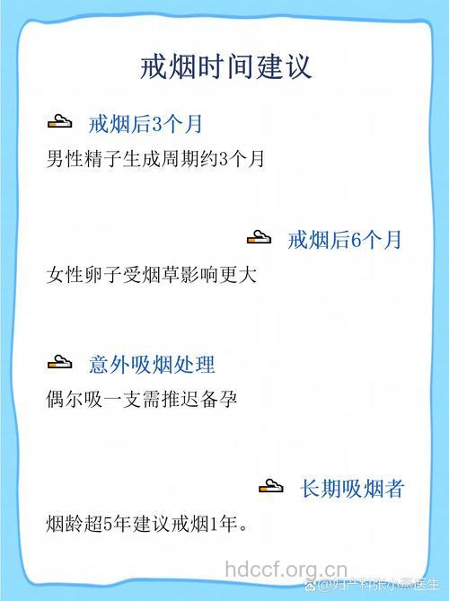 戒烟后多久才可以怀孕