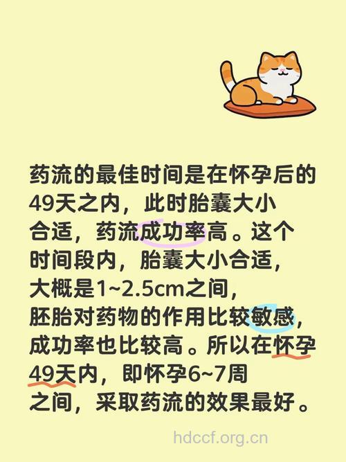 药流的最佳时间是什么时候