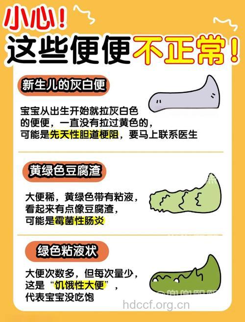 小儿大便异常的8种情况