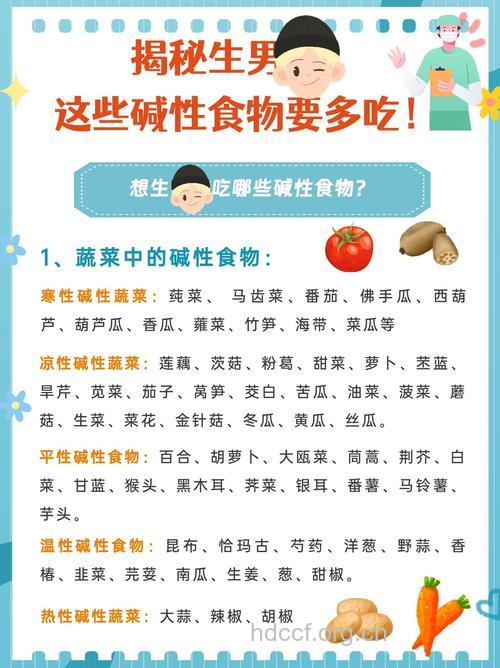 多吃6类食物容易生男宝宝