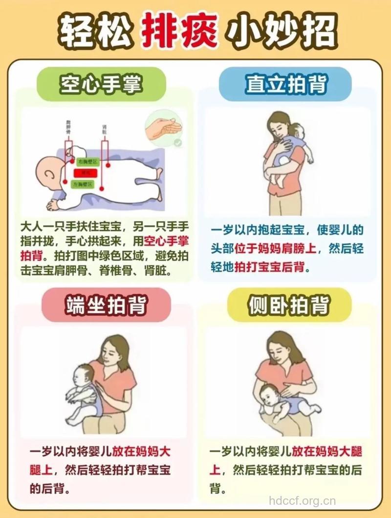 支招：家长如何给宝宝排痰？