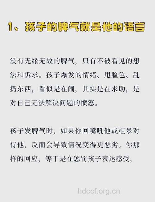 孩子脾气暴躁的原因及处理方法