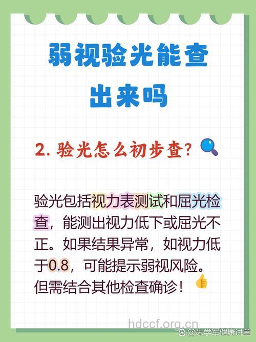 验光可能导致弱视吗