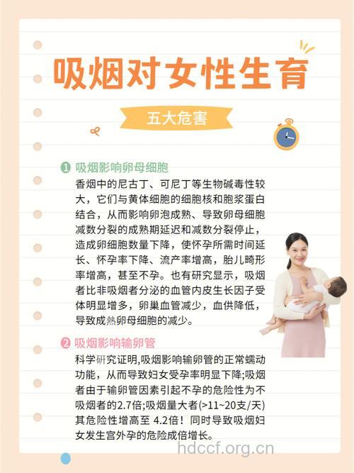 吸烟对生育能力的维护