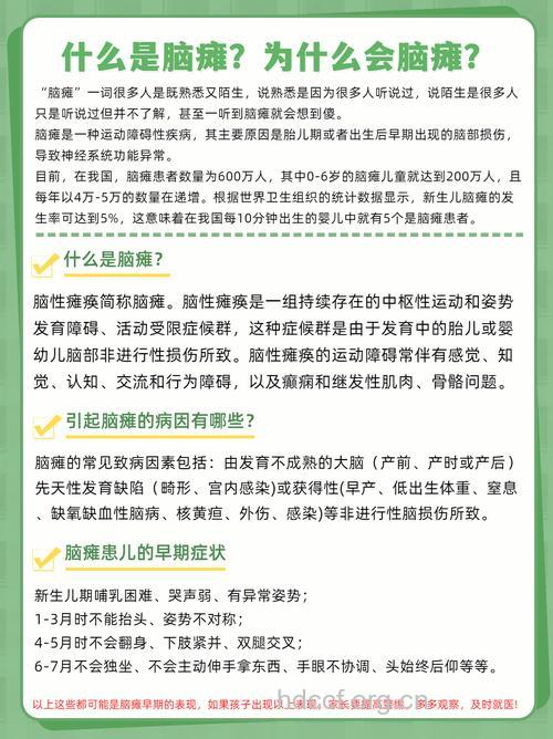 小儿脑瘫的发病原因有哪些