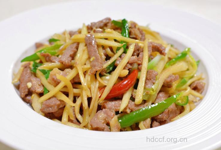 孕早期食谱推荐 子姜炒肉丝
