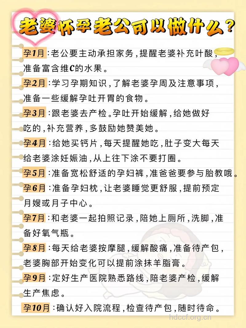 老婆怀孕了老公应该做好这6点 好丈夫必做