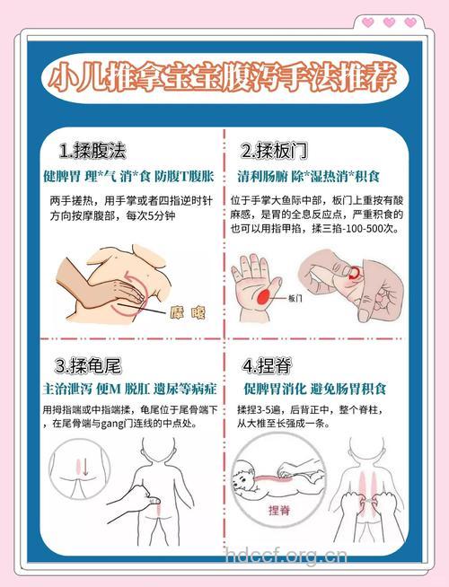 预防小儿腹泻可按摩小腹