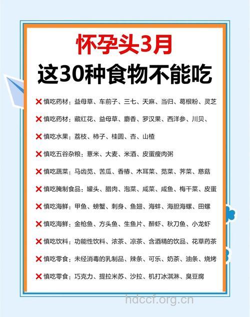 怀孕初期饮食注意事项