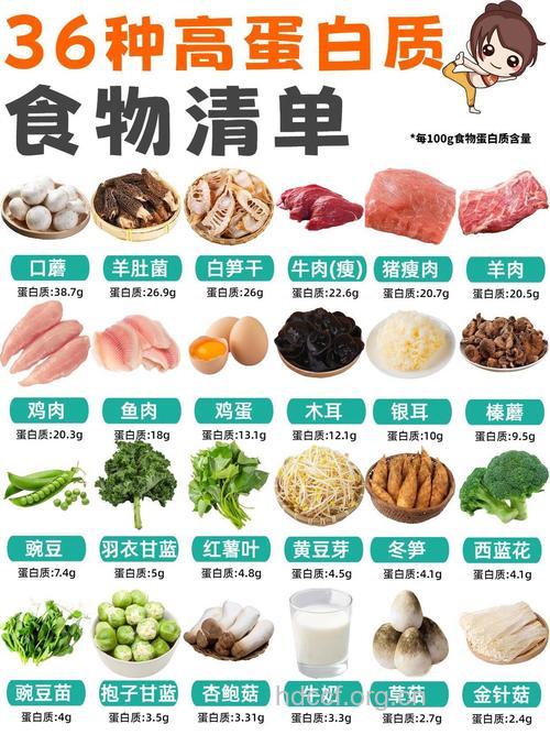 孕妇补充蛋白质 这些食物含量最高