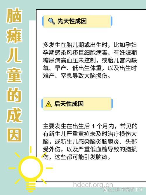 儿童脑瘫是哪些原因引发的