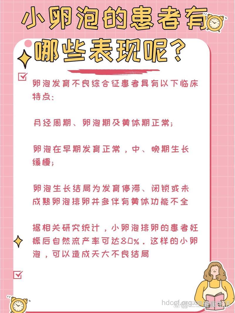 卵泡发育不好的症状有哪些
