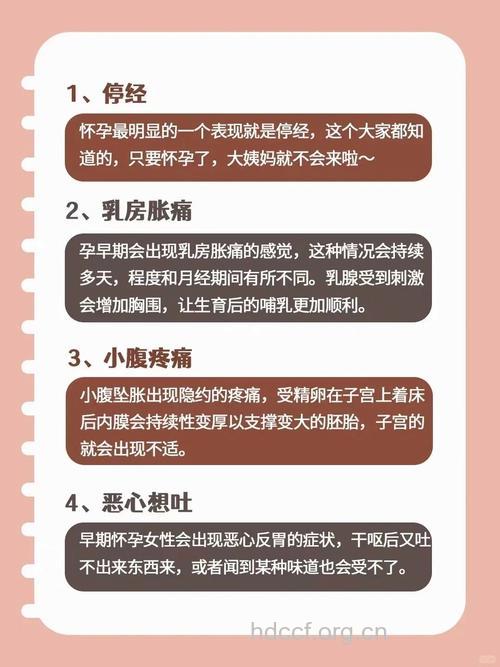 怀孕多久有反应 怀孕初期的症状