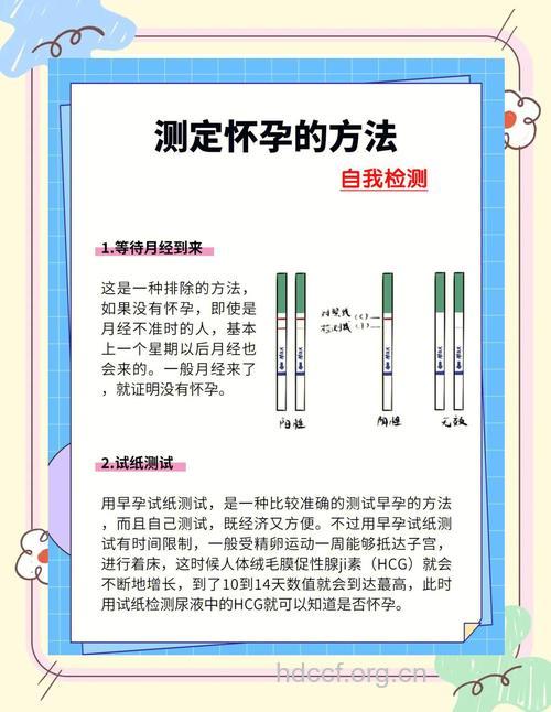哪些方法可以检测是不是怀孕了