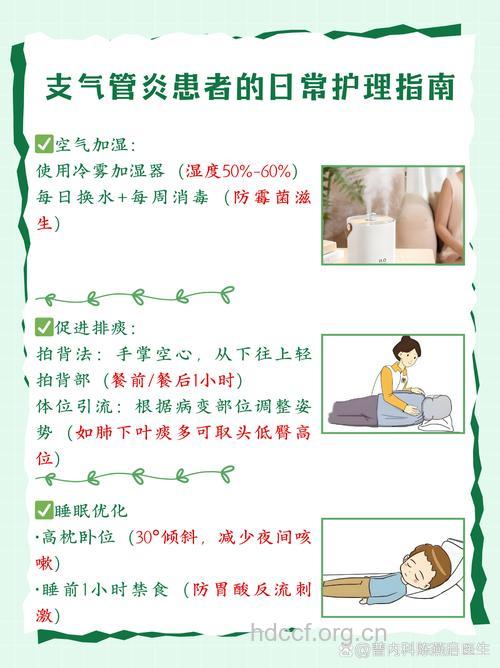 小儿支气管炎的护理原则