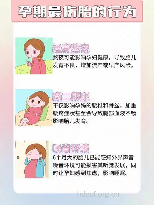 孕妈伤害胎儿的行为大盘点
