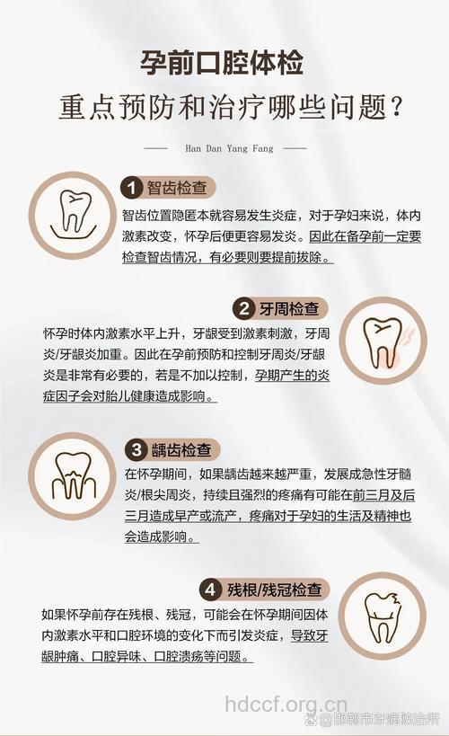 孕前口腔检查一般都有哪些项目呢