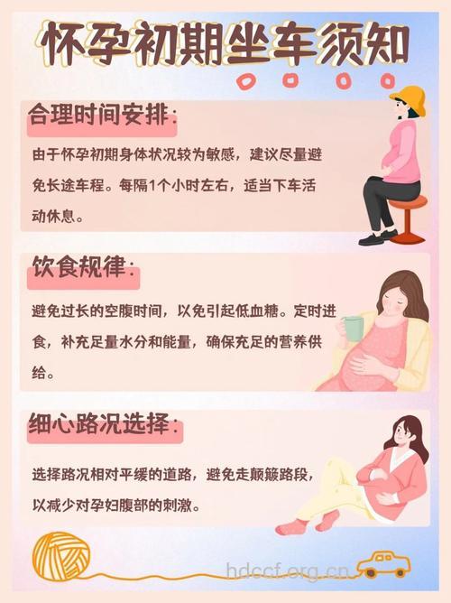 孕妇乘车8大注意事项