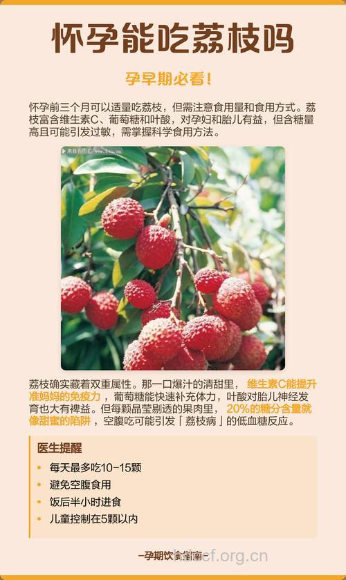 怀孕可以吃荔枝吗？