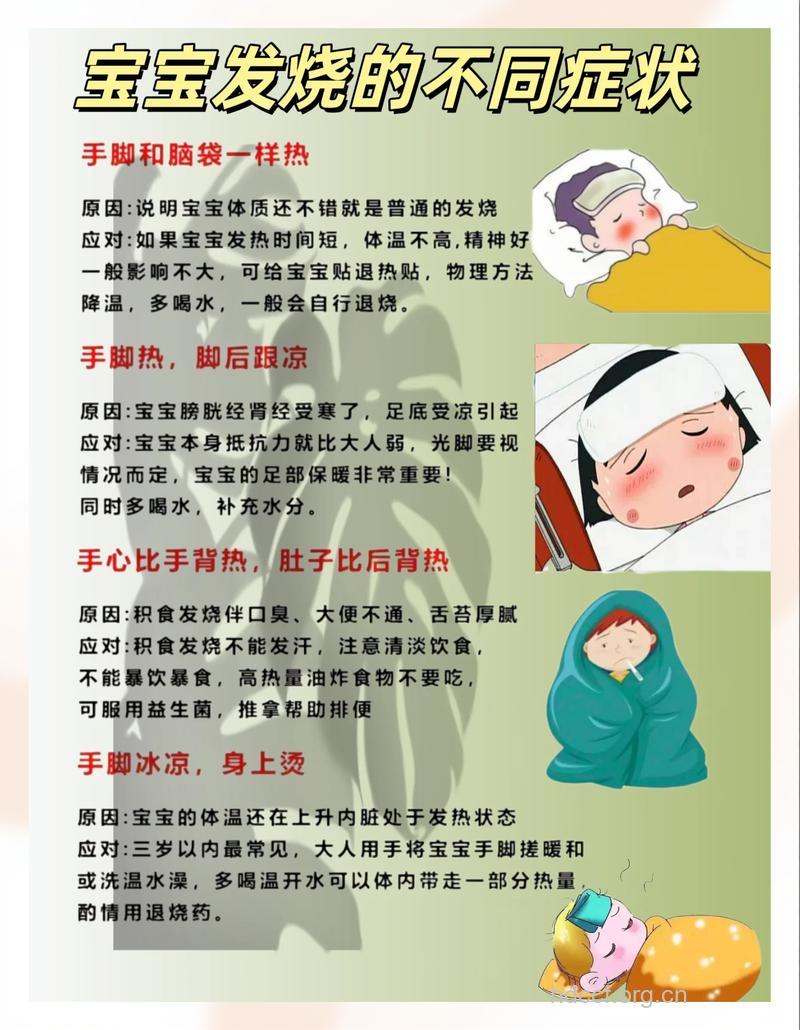 宝宝发烧了妈妈应该这样处理