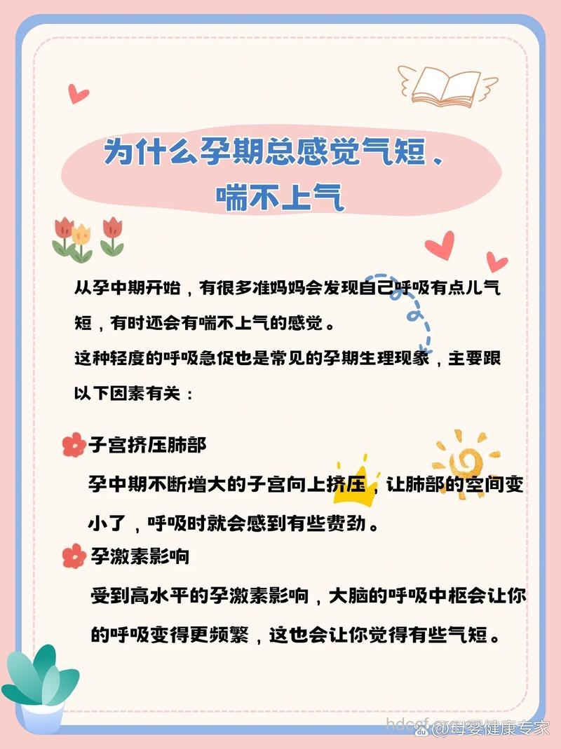 孕期孕妇喘不过气来怎么办