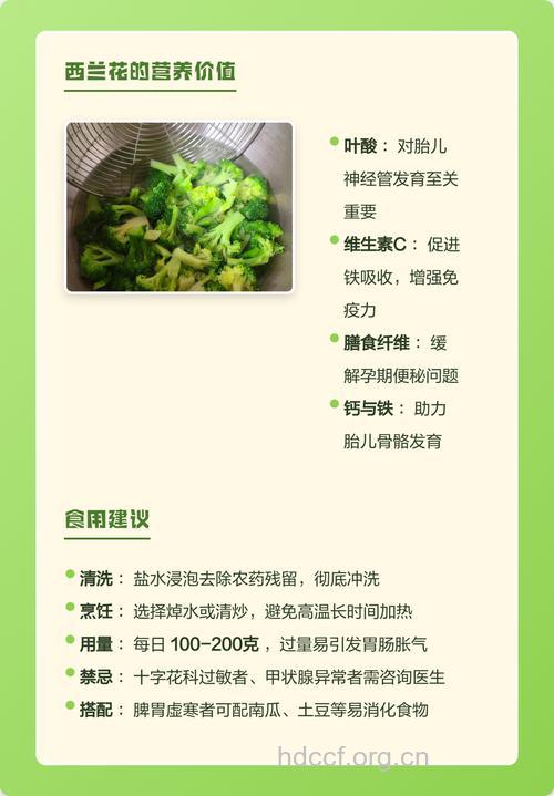 孕期孕妇可以吃西兰花吗