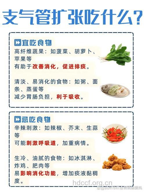 支气管扩张的饮食疗法