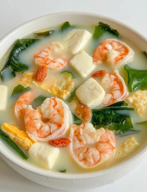 孕妇食谱大全之虾仁鲜豆腐