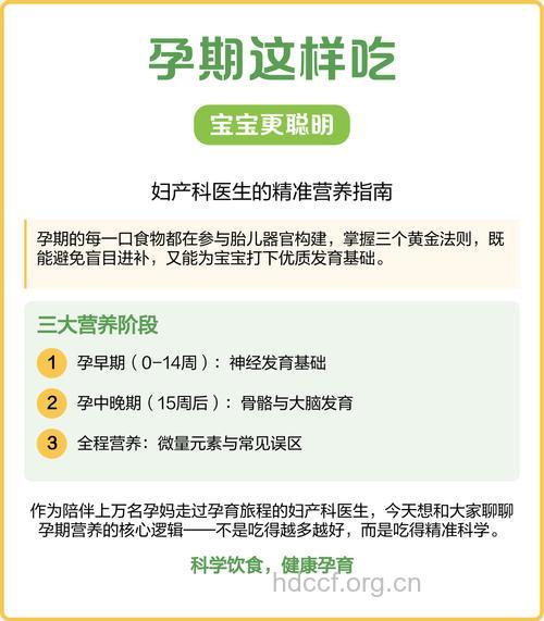 孕期怎么吃宝宝更聪明