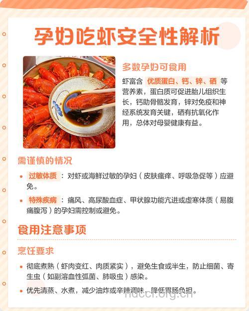 孕妇孕期可以吃虾吗