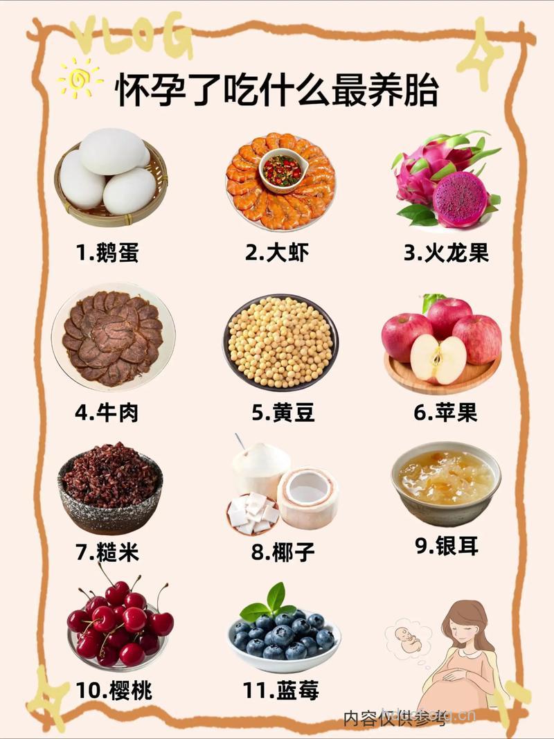 孕期吃什么食物 对胎儿身体好