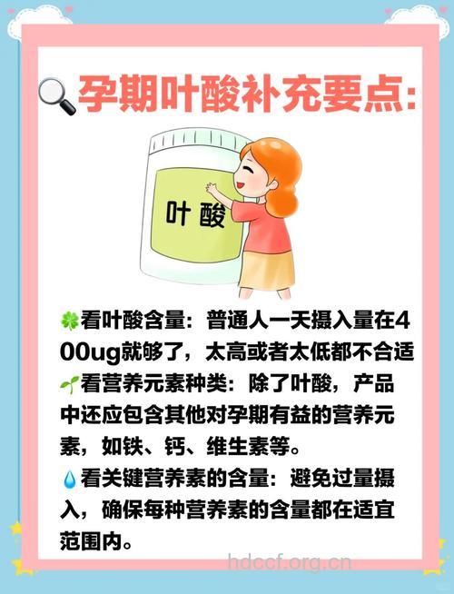 孕妇如何补叶酸