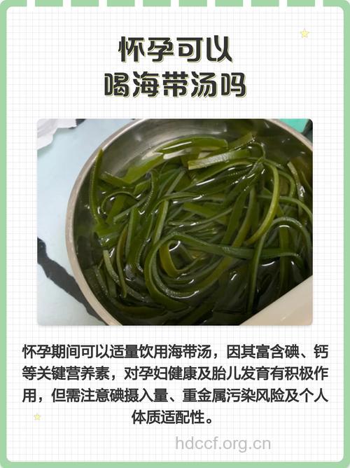 怀孕初期能吃海带汤吗