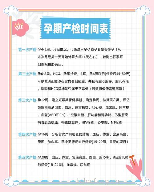 产检注意事项 切莫频繁做孕检