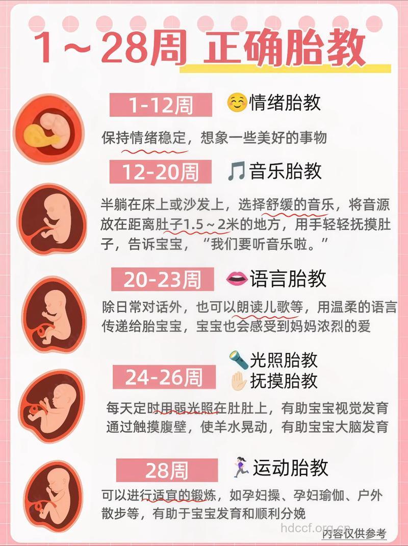 怀孕中期如何进行胎教