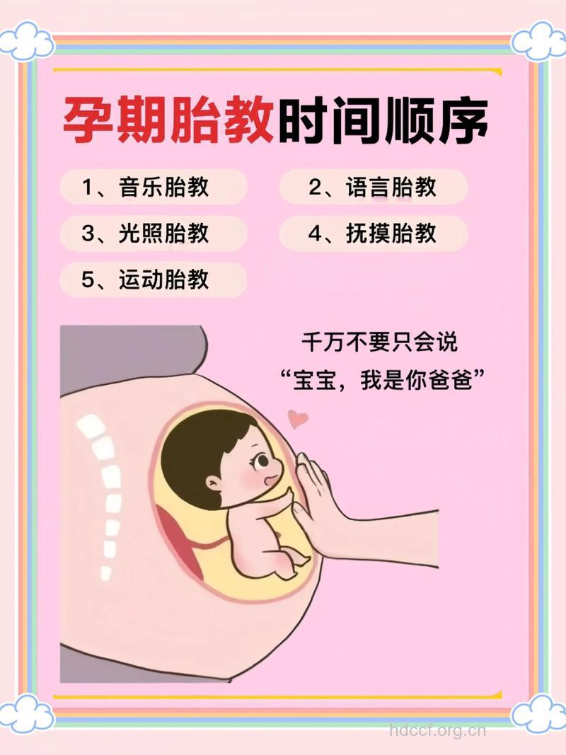 准爸如何协助老婆做胎教