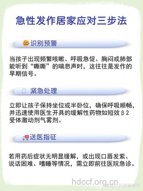 小儿哮喘护理的两项措施