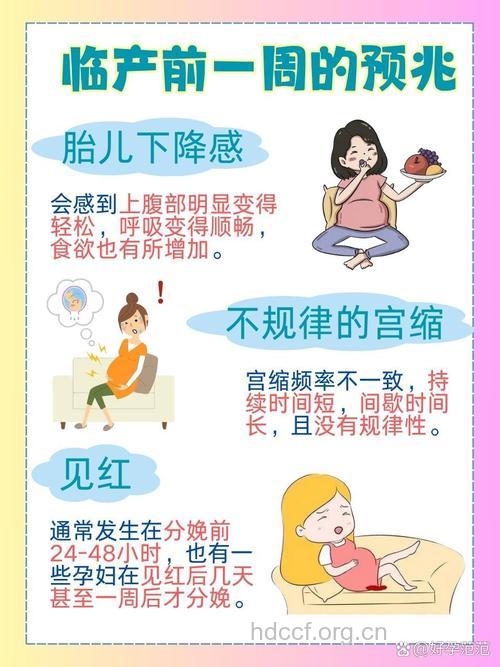 分娩前一周征兆一般有哪些