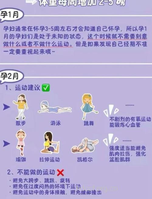 孕期运动有讲究 要注意五个小细节