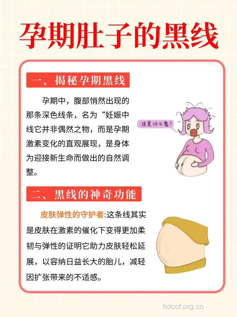 怀孕肚皮出现一条黑线是怎么回事