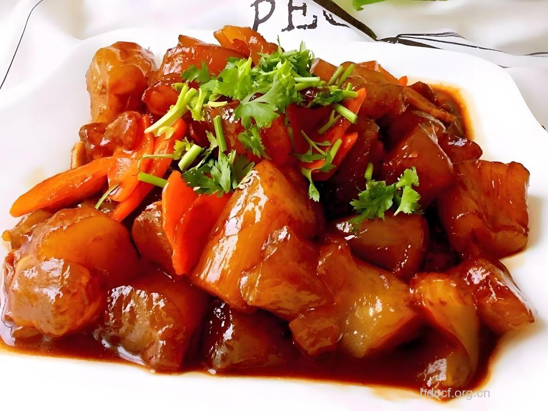 孕妇安胎食谱之白烧蹄筋的做法