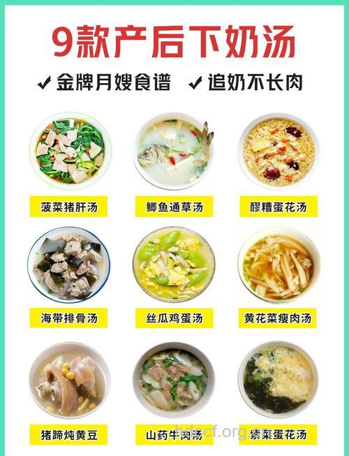 下奶汤食谱大全 简单有效的催乳汤做法